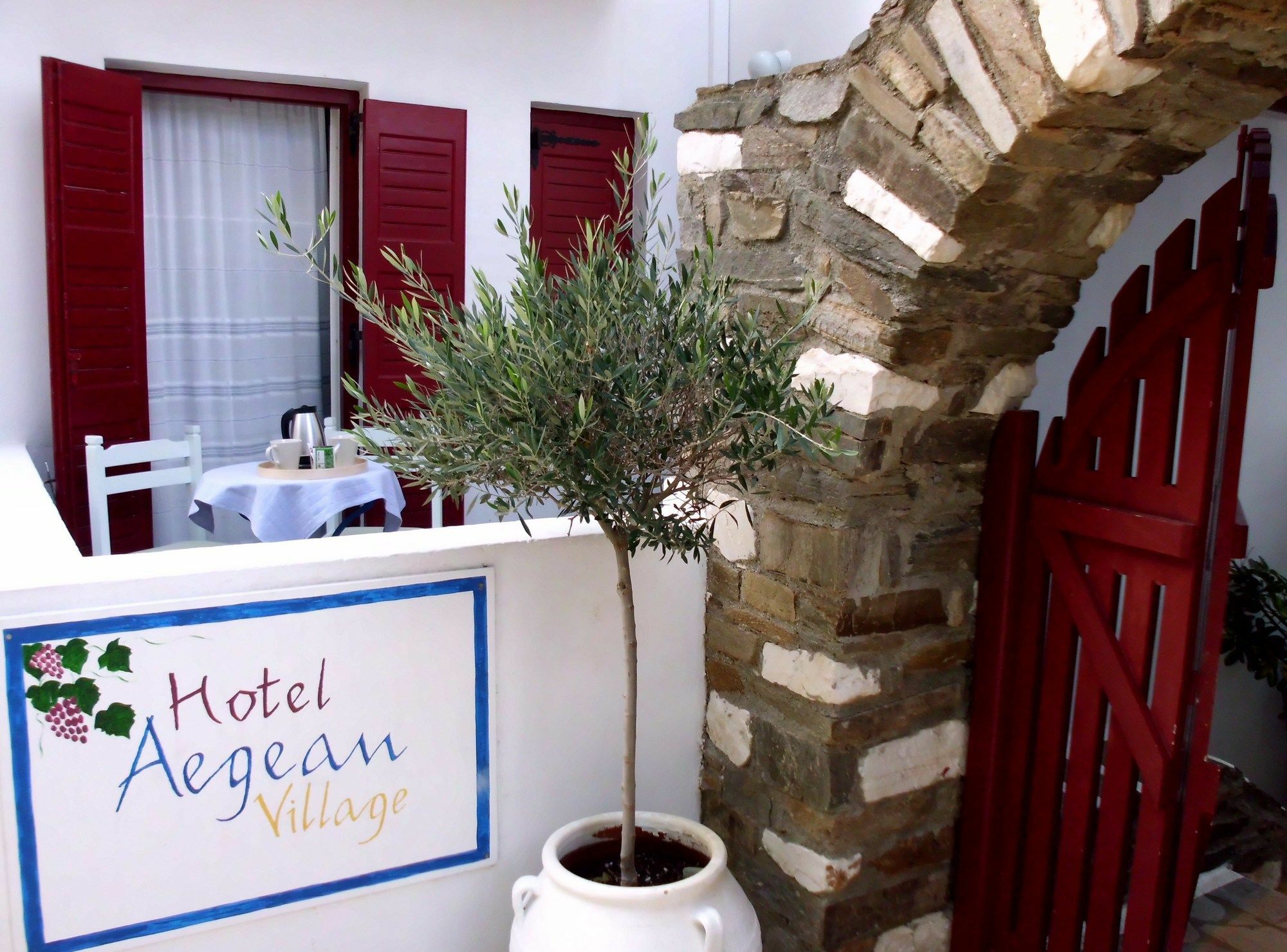 Aegean Village Páros Buitenkant foto